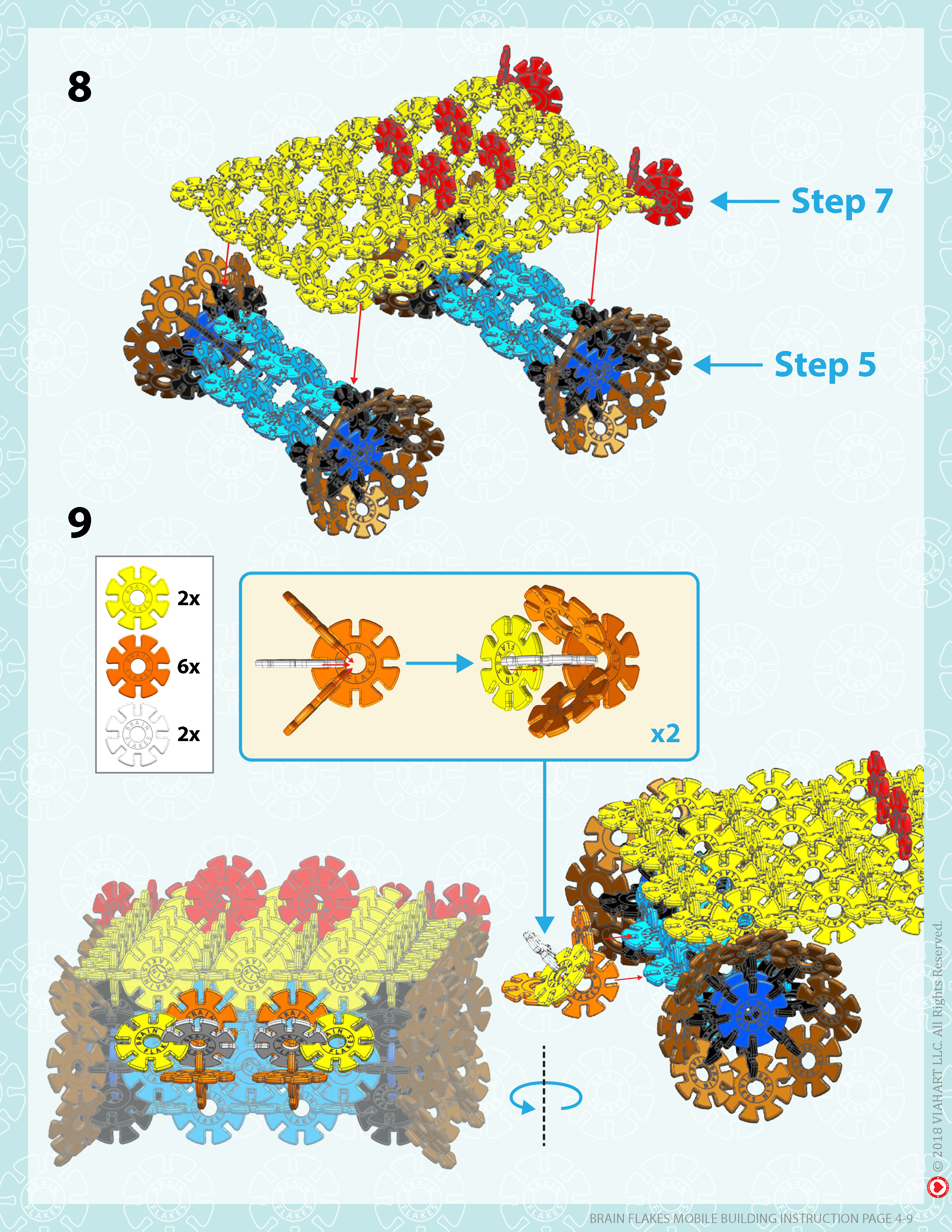 viahart brain flakes