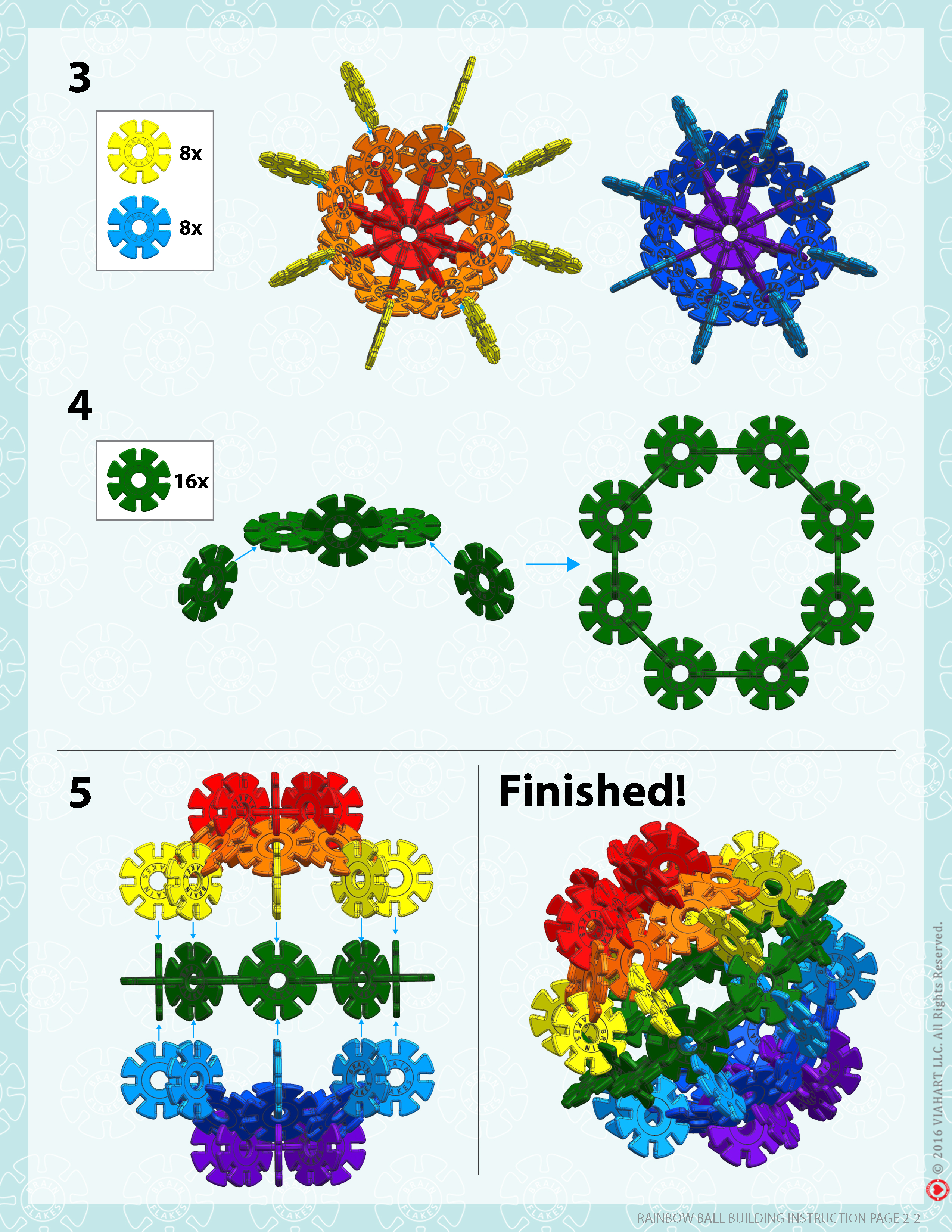 viahart brain flakes